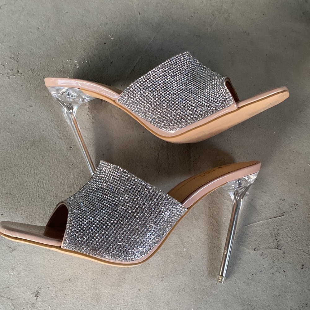 Olivia Ferguson Rhinestone Heels - Picture 3 of 7